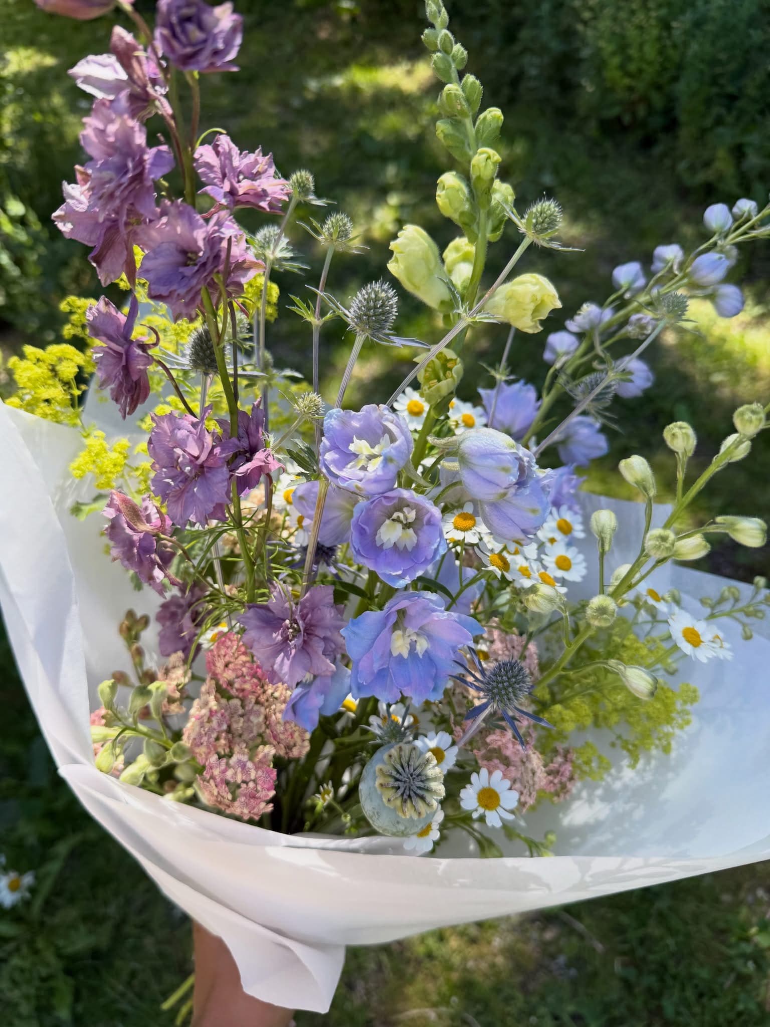 Buket fra Adriannas Blomster, billede 1