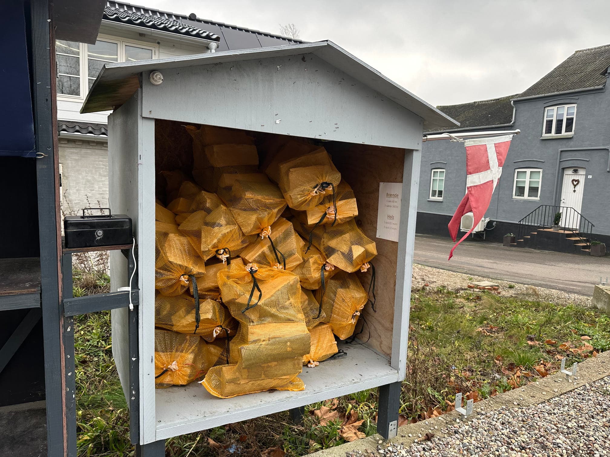 Brændeskuret på Snødevej, billede 1