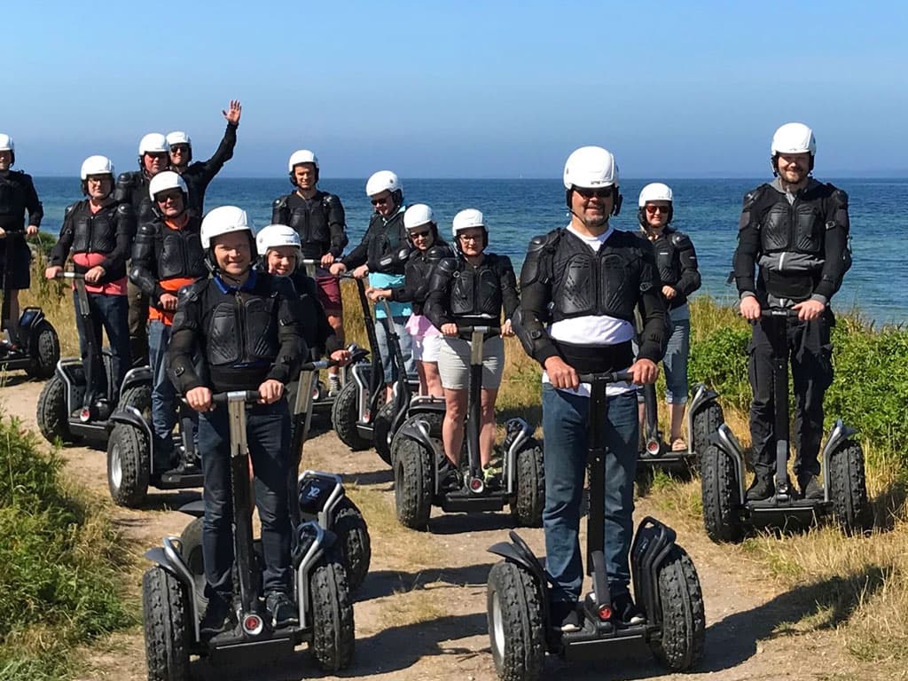 Segway-tur på Langeland, billede 1