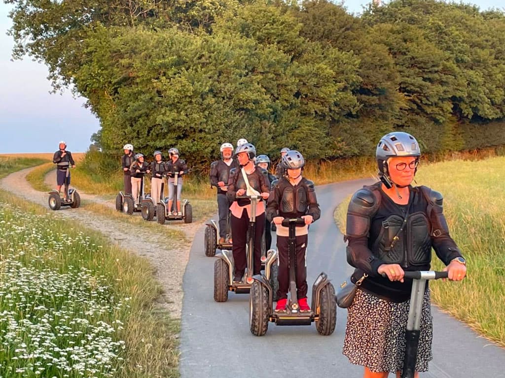 Segway-tur på Langeland, billede 2